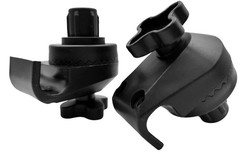 2 Pcs Garden Swing Plastic Fittings – Porch Patio Swing Frame Parts to Attach.
