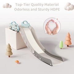 Indoor Kids Baby Couch Slide for Toddler 1-3, Sofa Slide Add-on Attachment fo…
