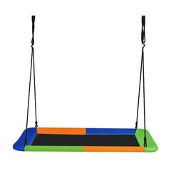 Goplus Outdoor 700lb Giant 60″ Platform Tree Swing w/ 2 Hanging Straps