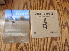 Yoga Trapeze Swing level 1 YB Set for Home & Outdoor | Easy Setup New in box