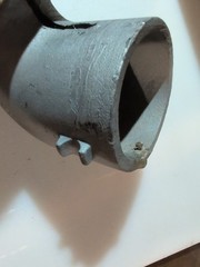 GameTime Galvanized 3 1/2″ O.D. to 2 3/8″ I.D. Swing Set Pipe End Bracket – NOS