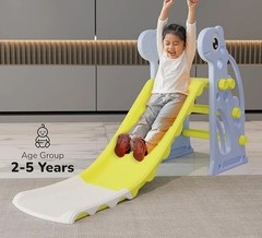 Slide for Kids 2–4 Years Compact Indoor & Outdoor Baby, Durable Plastic