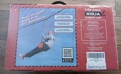 Fofana – Ninja Slider – Zip Lines for Kids and Adults – Outdoor – 65 Ft Slack