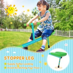 Seesaw Sit and Spin Teeter Totter 360 Swivel Kids Outside Toys Set Rotating NEW