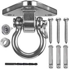 Stainless Steel Heavy Duty Swing Hanger with Smooth Swing Bearings 180° Ceili…