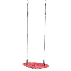 24″ Diameter Red Round Swing Supports up to 300 lbs Swing
