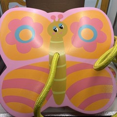 NEW Sassafras Butterfly Tree Swing Kids Outdoor Fun Rope Seat Backyard Play NIB