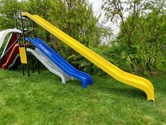 One size of each slide 8FT 10FT 12FT 14FT 18FT 22FT WATERS SLIDE FIBERGLASS