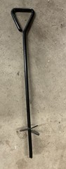 playset anchors -black auger set of four new