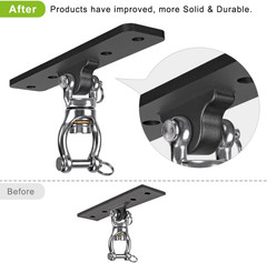Dolibest Heavy Duty Swing Hanger, Swing Set Accessorie for Indoor Outdoor Playgr