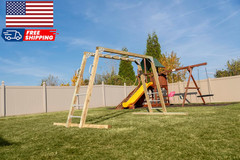 DIY Monkey Bars Kit 12 Pack Heavy Duty and Durable Do It Yourself Uv-Resistant