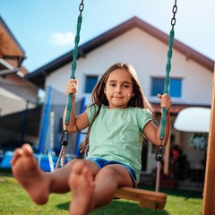 64inch Hanging Swing Chair Chain 2 4 Free Quick Links 1000LB Load Bearing,Indoor