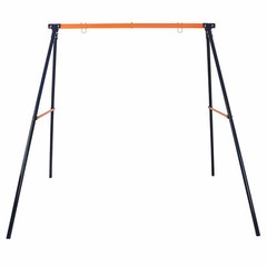 71″ Height 440lbs Powder Coated Swing Frame Stand Family Children Hanging Swings