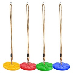 Kids Disc Swing Hanging Seat Outdoor Garden Playground Tree Rope Swing Chair