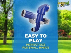 SWING SET STUFF INC MONOCULAR COMBO KIT (BLUE) outside yard residential kid 0299
