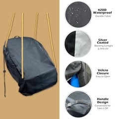 Outdoor Toddler Swing Seat Cover, Playground & Patio Yard Covers for Swings