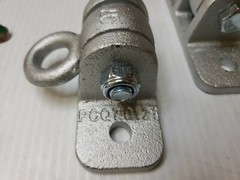 PCQ70121 Swing Set Brackets Heavy Duty Swing Hanger Locking Snap Hooks 2pk.