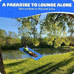 60″ Rectangle Platform Swing for Kids & Adults – Safe, Durable & Waterproof