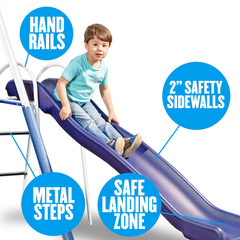 XDP Recreation All Star Metal Swing Set for 7 Kids – Fun Outdoor Play!