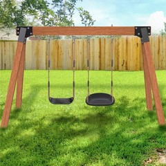 Heavy-Duty Swing Set Brackets – A-Frame Swing Set Hardware Kit with Mounting …