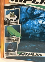 Ripline 40’ Rookie Slackline Kit For Backyard Balance Training Brand New