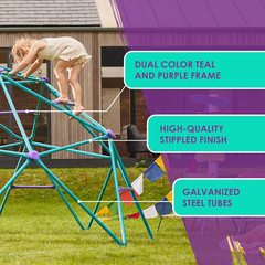 Play Phobos, Jungle Gym, 5Ft Climbing Dome – Kids Outdoor Play Equipment, Monkey