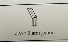 Eezy Peezy Climber Monkey Bars Tower Dome Replacement Parts J2A – 2 Arm Joiner
