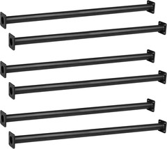 22 Inch Outdoor Monkey Bars for Backyard – Set of 6, Black Metal Outdoor/Indoor