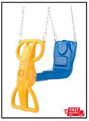 Wind Rider Glider Swing Outdoor Play Back Seat Swing Hanger Accessories Plastic
