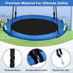 Tree Swing, Saucer Flying Swing for Kids, 900lbs Weight Capacity, with 24 Inch