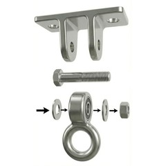 Swing Sets Brackets Heavy Duty – 2 A-Frame End Swing Set Brackets and 4 Swing…