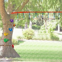 Besthouse 3 Ninja Monkey Bars Obstacle, Obstacle Course Bars, Outdoor Play Se…