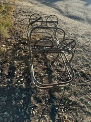 Vintage 1950’s Steel 2-Seater Car 5ft X 2ft School Playground Equipment