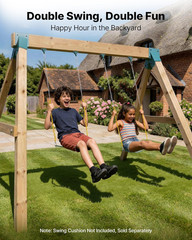 Swing Set Brackets, Heavy-Duty A-Frame Set Hardware, with 2 A-Frame Swing Bracke