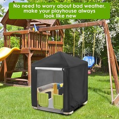 Outdoor Playhouse Cover for Step2 Playhouse,Waterproof Kids Play House Cover Dus