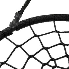 48″ Spider Web Swing Set Large Platform Net Adjustable Hanging Ropes for Kids