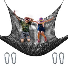 Kids Climbing Cargo Net 6.5×9.8ft – Playground Safety Net for Tree House, Obstac