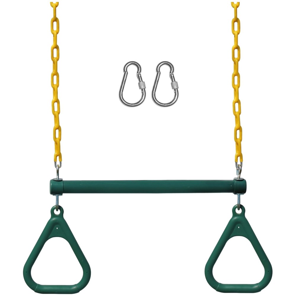 Backyard Swing Set Accessories – Trapeze Bar & Chain