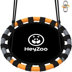 48 Inch Saucer Swing Set Heavy Duty 900lbs Backyard Outdoor Playground