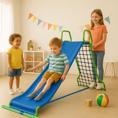 5 Ft Resbaladilla Para Niños De 3 a 6 Años Toboganes Patio Exterior Interior