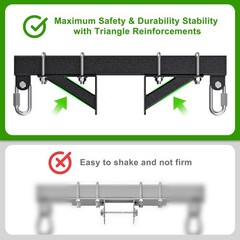 Heavy Duty Glider Swing Brackets, Swing Set Bracket with Reinforced Triangle …