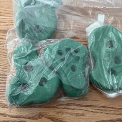 Blue “OR” Green Rock Wall Rocks (5-Piece Set) For Clumbing Wall.