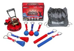 Slackers Slack Line Slackline Obstacle Grip Ninja Warrior Training NEW IN BOX 36