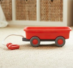 Chunky-Tire Orange Wagon – Perfect for Imaginative Outdoor Play, Ages 3+