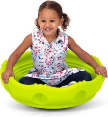Two Sided Rock Around Wobble Disk and Climbing Dome for Toddlers and Kids – R…