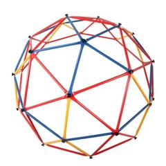 Kids Geometric Dome Climber Play Set Gym Steel Frame Toddler Outdoor Playground