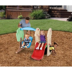 Little Tikes Hide and Seek Climber and Swing Playset, for Ages 3+, Multi-Color