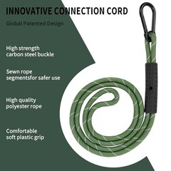 Heavy Duty Tree Swing Ropes, Hammock Tree Straps Hanging Kit, for Outdoor