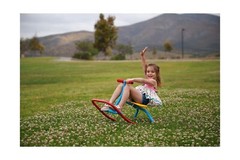 Kids Rocking Horse Rocking Chair Seesaw: Safe Home Playground Backyard Equipm…