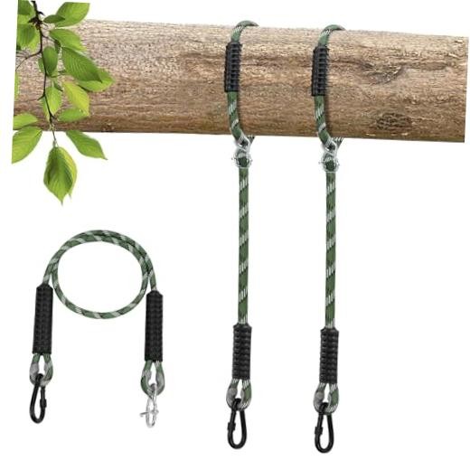 Heavy Duty Tree Swing Ropes Hammock, Adjustable Extendable 5.6ft(67″)of 2